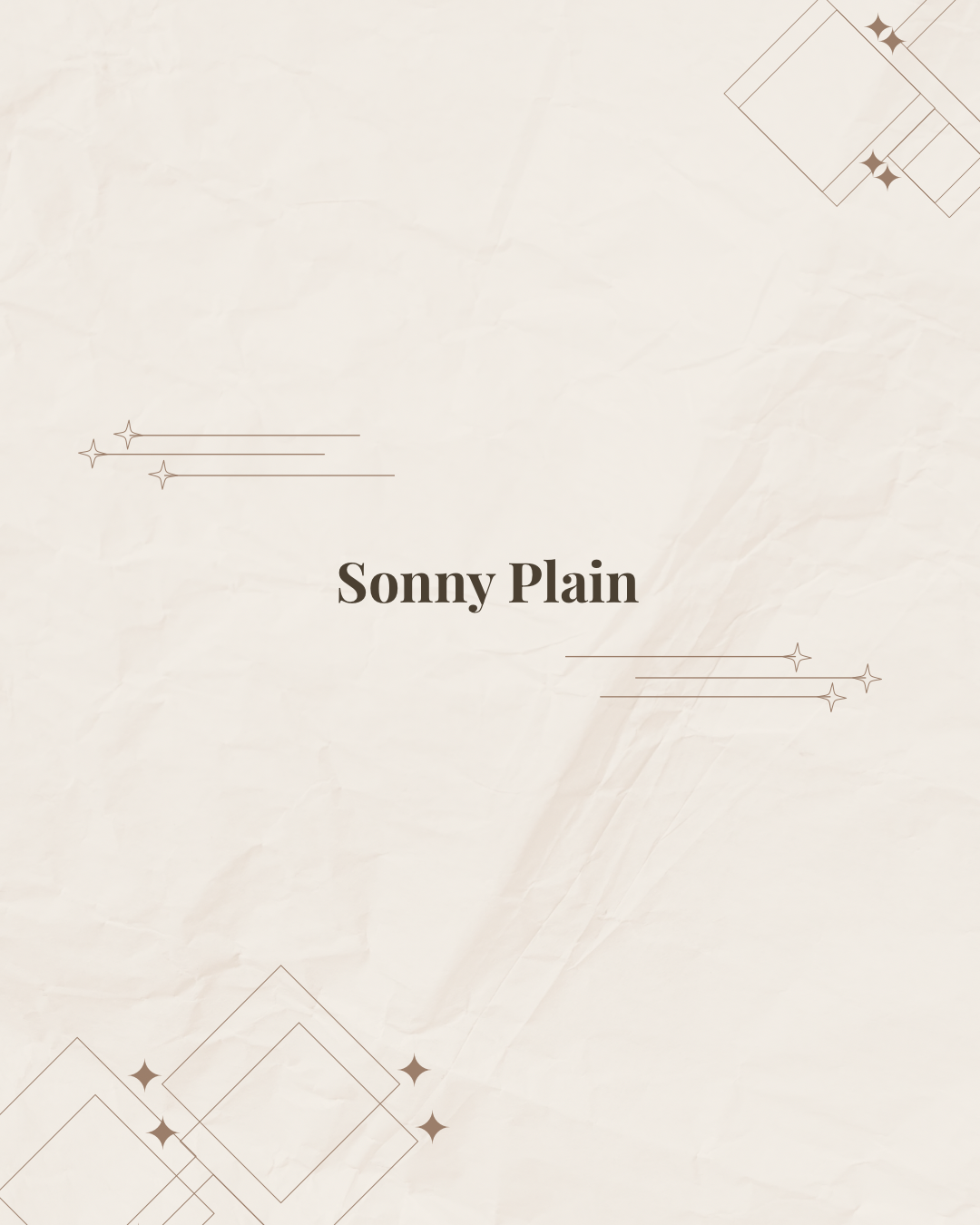 Sonny As Is