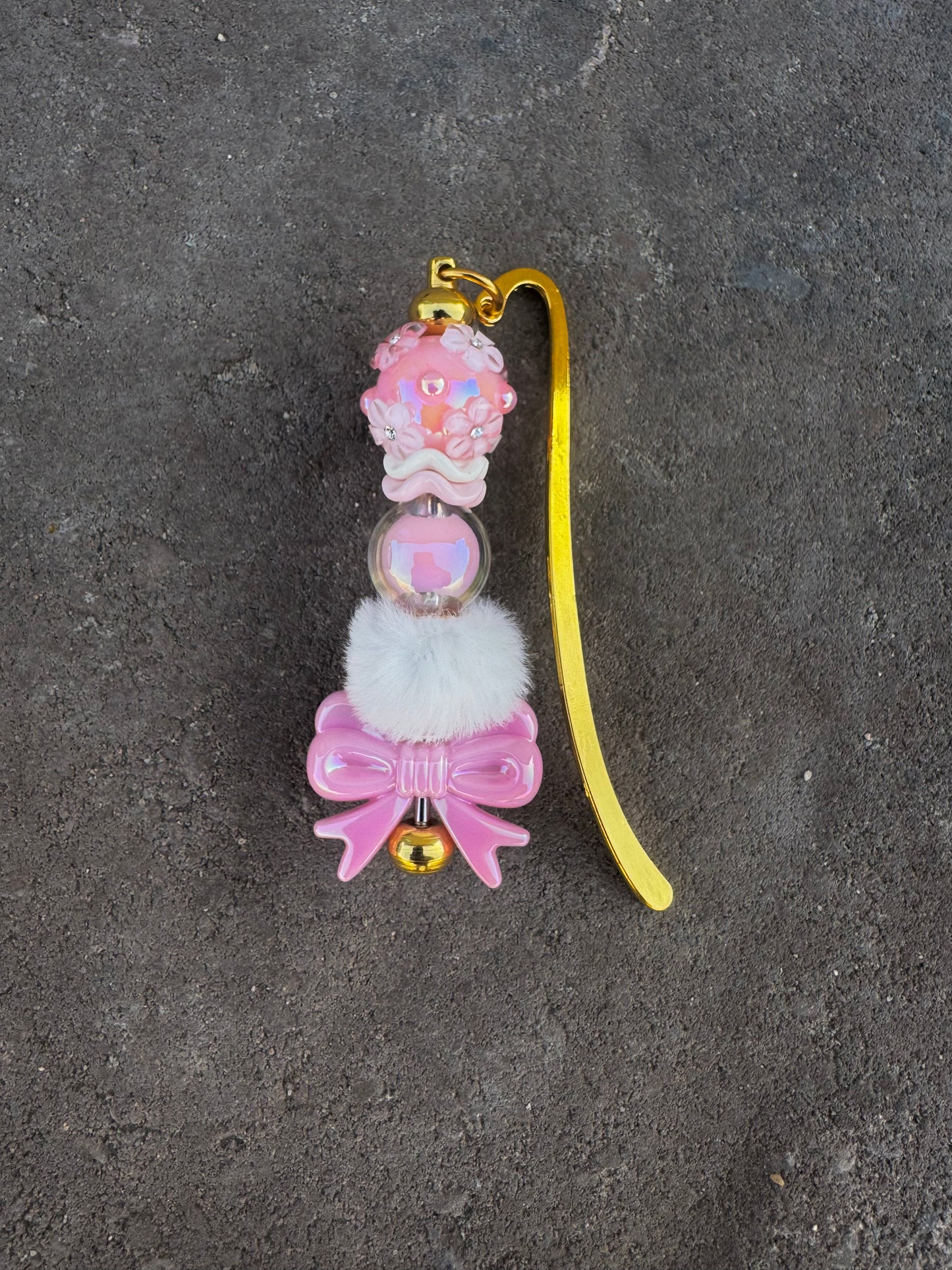 Premade Pink Bookmark