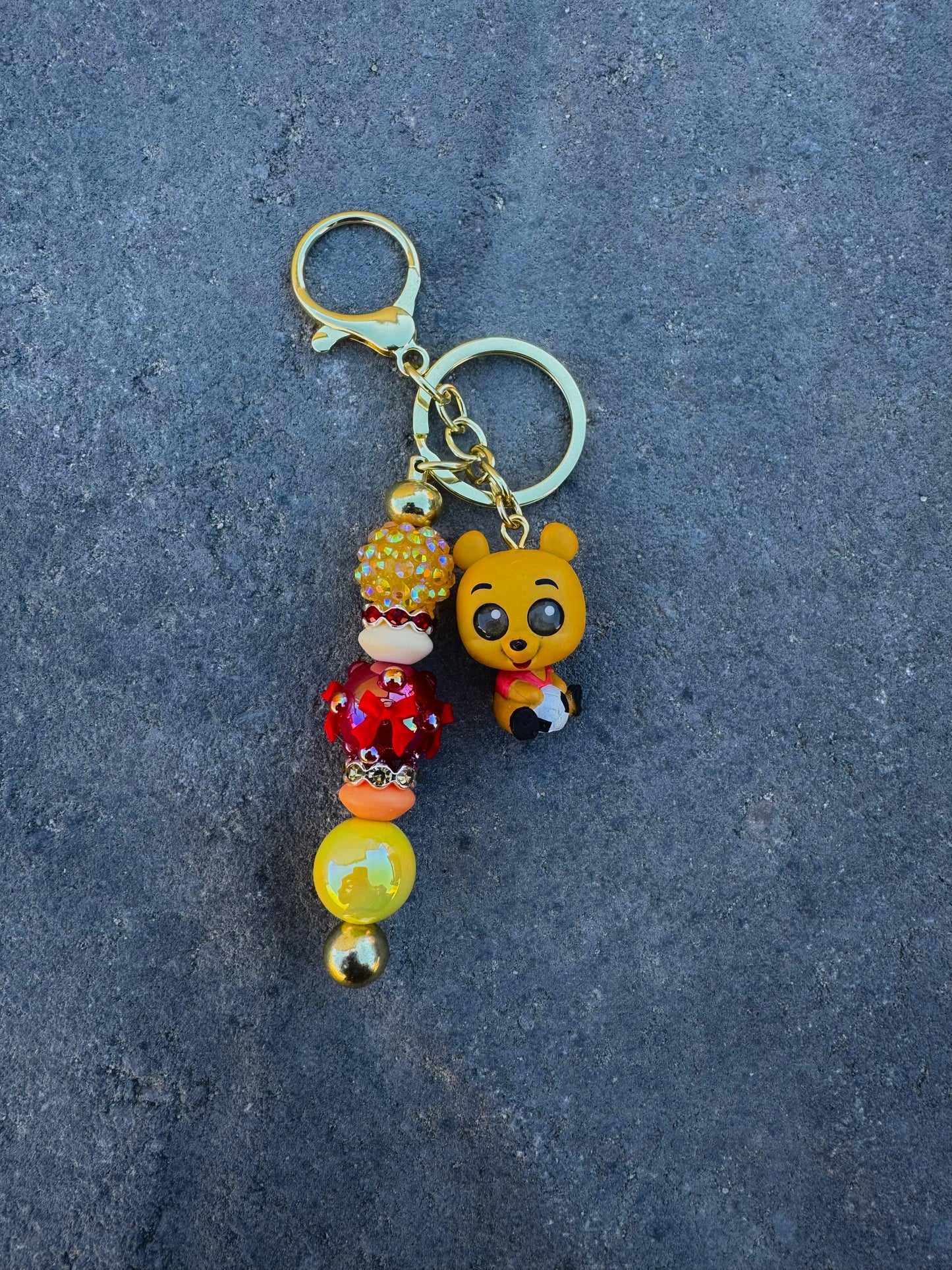 Premade Winnie Keychain