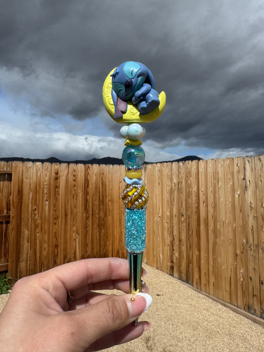 Premade Sleepy Alien Pen