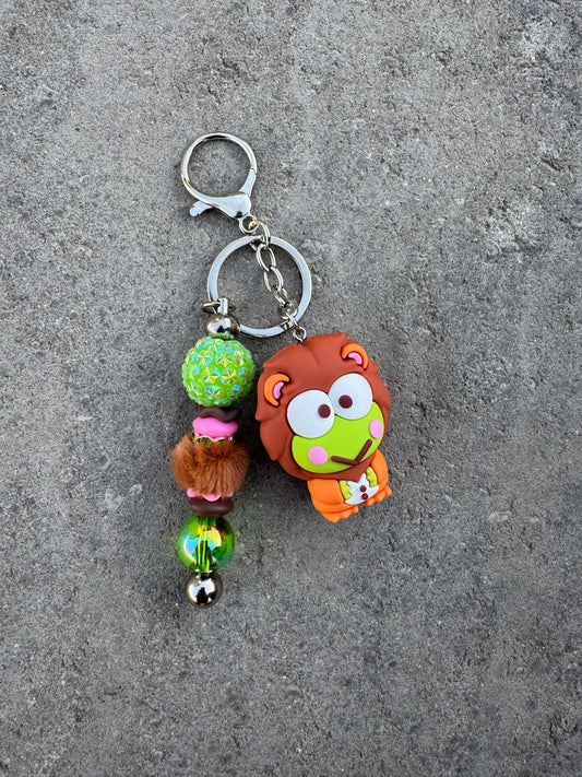 Premade Lion Keychain