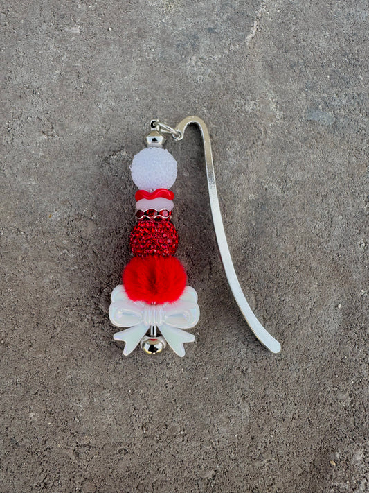 Premade Red/White Bookmark