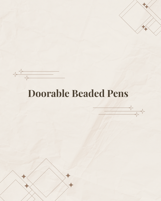 Doorable Beaded Pens