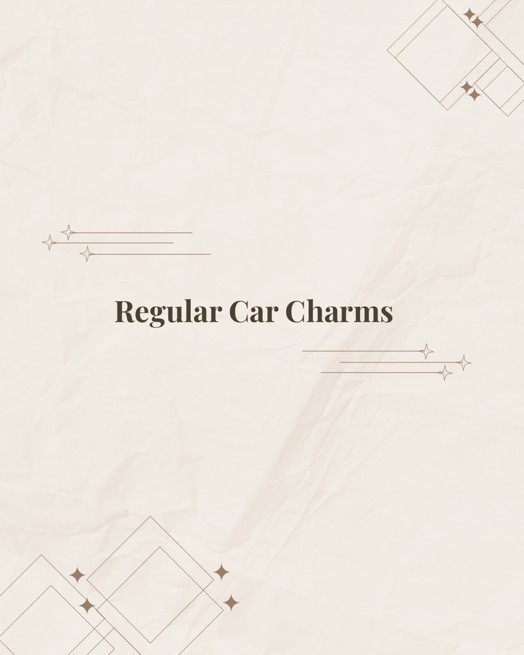 Regular Car Charms